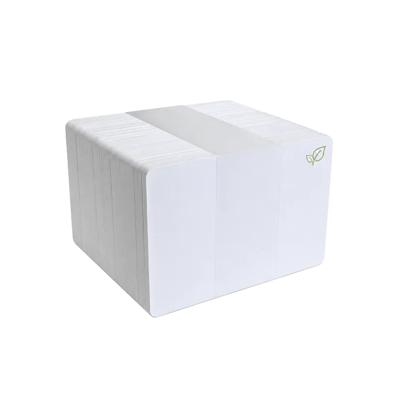 Blank white Bio Cards