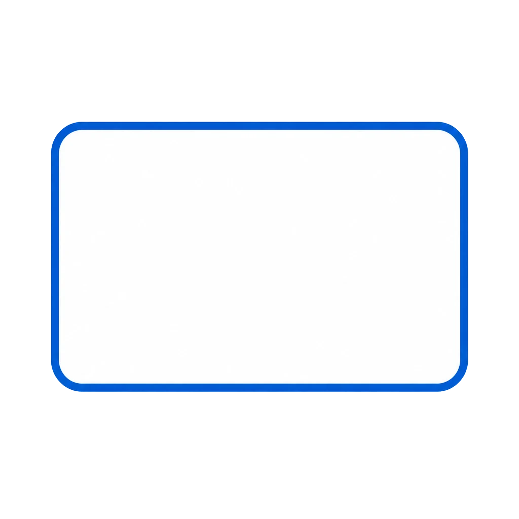Blank Plastic Cards