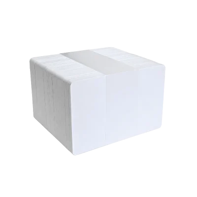 blank white pvc cards