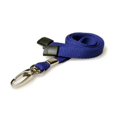 Royal-Blue-Lanyards-With-Metal-Lobster-Clip